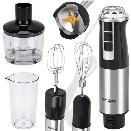 Kraft&Dele 1500 W-os bot mixer + tartozékok KD4181