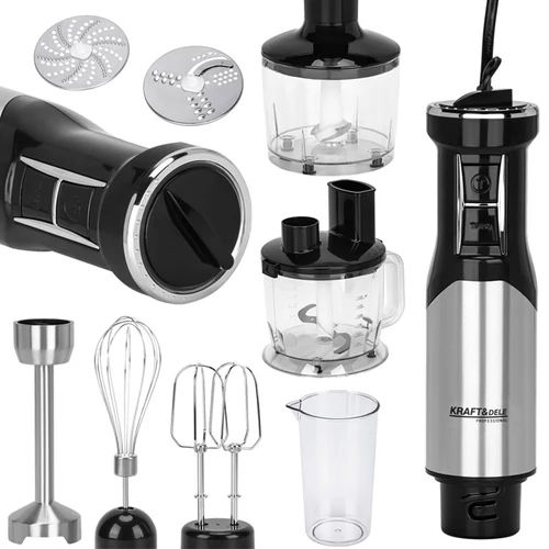 Kraft&Dele 1500 W-os bot mixer + tartozékok KD4182