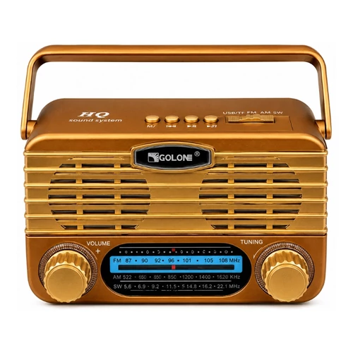 Golon hordozható retro rádió RX-2606S