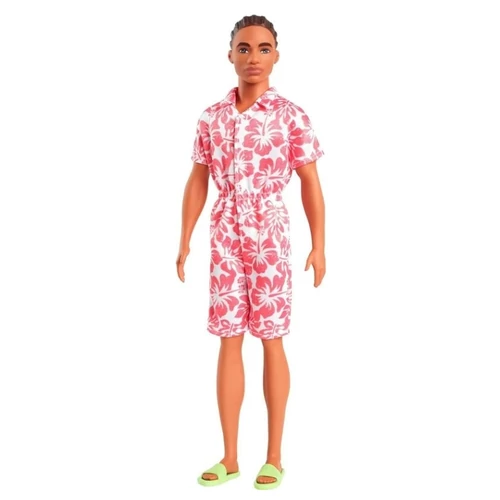 Mattel Barbie Ken baba virágmintás overálban 425702