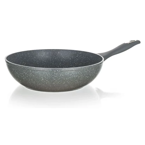GRANITE GREY tapadásmentes wok serpenyő, 28 × 7,8 cm – indukciós 325983
