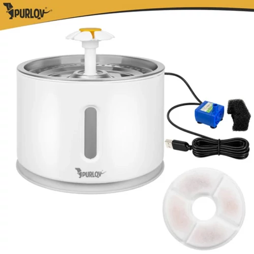 Purlov automata itatókút macskáknak és kutyáknak, 2,4 l 00027856