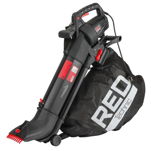 RED TECHNIC elektromos lombfúvó és lombszívó aprítófunkcióval, 3550 W RTODL0044