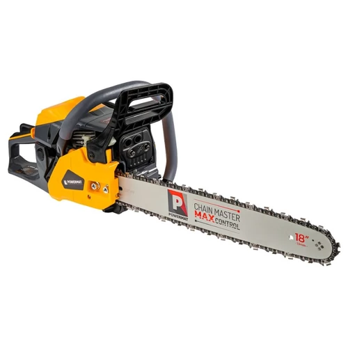 Powermat benzines láncfűrész 6 LE, 55 cm³, 45 cm-es vezetőlemezzel PM1548