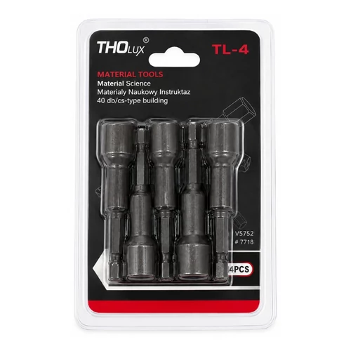 THO mágneses dugókulcs-adapter készlet TL-5