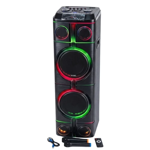 Hordozható party hangfal 2 × 12