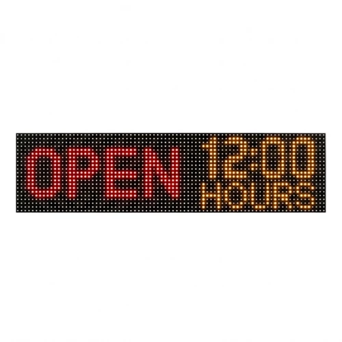 Programozható LED futófényes reklámtábla 60x12 11539