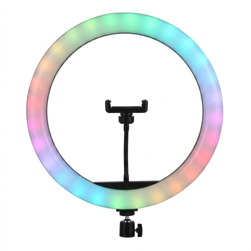 14 colos RGB LED körlámpa telefontartóval – 15 W MJ-36