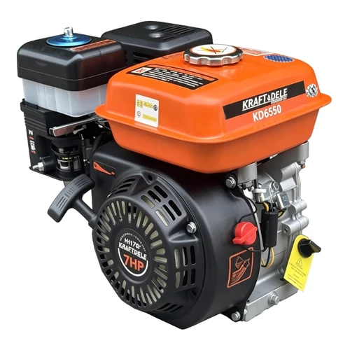 Kraft&Dele 7 LE benzines motor 19 mm-es tengellyel, 210 cm³ KD6550