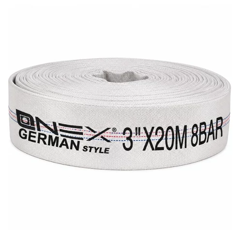 NEX German Style lapos nyomótömlő/tűzoltó tömlő T3X20