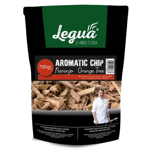 Legua füstölő chips Narancsfa aromás 700 g 8683