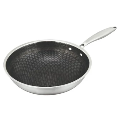 BRATMAXX Rozsdamentes wok serpenyő tapadásmentes bevonattal 28 cm DS16541