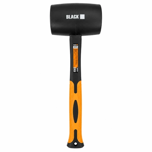BLACK 900 g gumikalapács ergonomikus markolattal 20526