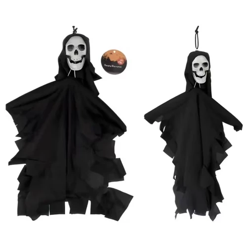 Halloween függő csontváz dekoráció – 40 cm, fekete 1KGW3347Q