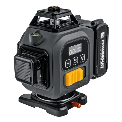 POWERMAT PM-PLK-4DM3 4D keresztlézer – 16 vonal, 360°, zöld lézer PM1494