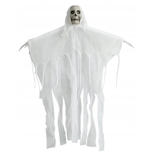 Akasztható csontvázas szellem dekoráció Halloweenre – 75 cm V7M9K3984W