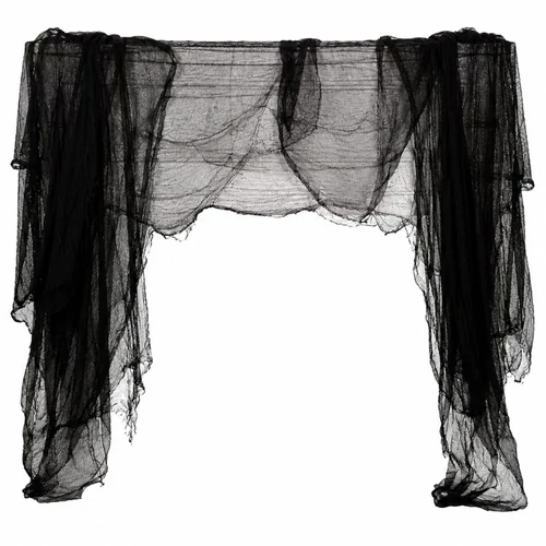 Halloween ijesztő fekete textildekoráció – 215×500 cm EP8541870