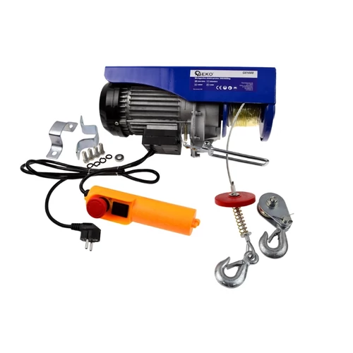GEKO elektromos csörlő 300/600kg, 1200W G01088