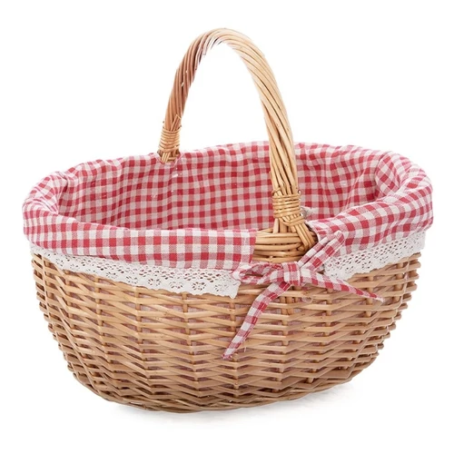 KARO fonott piknikkosár 43x36x35 cm 730567