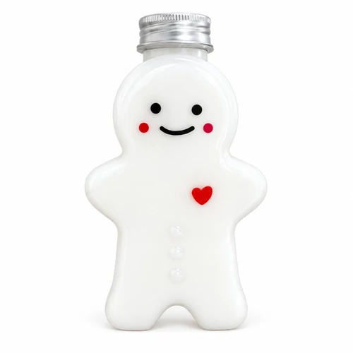 Mézeskalács figura formájú karácsonyi dekorációs palack – 350 ml BD38