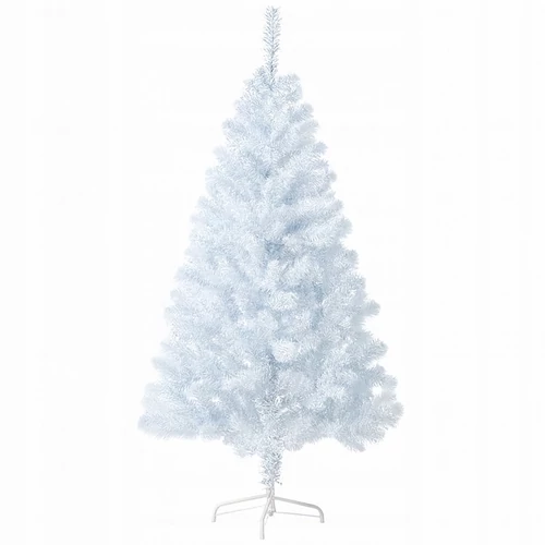 Nagyméretű fehér műfenyő karácsonyfa – 150 cm, dús PVC kialakítás CHO10