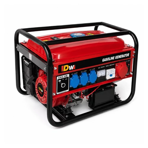 IDW Professzionális Benzinmotoros Áramfejlesztő DW8500W